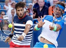 Lopez beats Nadal in third-set tiebreak; Djokovic rallies late to win in Cincy