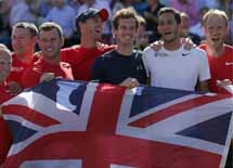 Djokovic picks Britain over Belgium in Davis Cup final