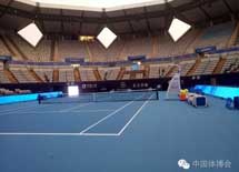 New Blue Tennis Umpire Chairs for 2016 China Open