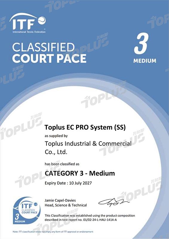 ITF CATAGORY 3 TOPLUS EC PRO System(SS)