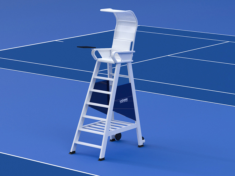 TP-1000 aluminum tennis umpire chair