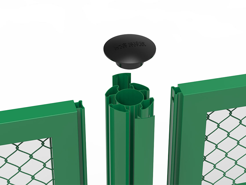 UHS-1103 Aluminum Alloy Sliding Rail Assembled Fence