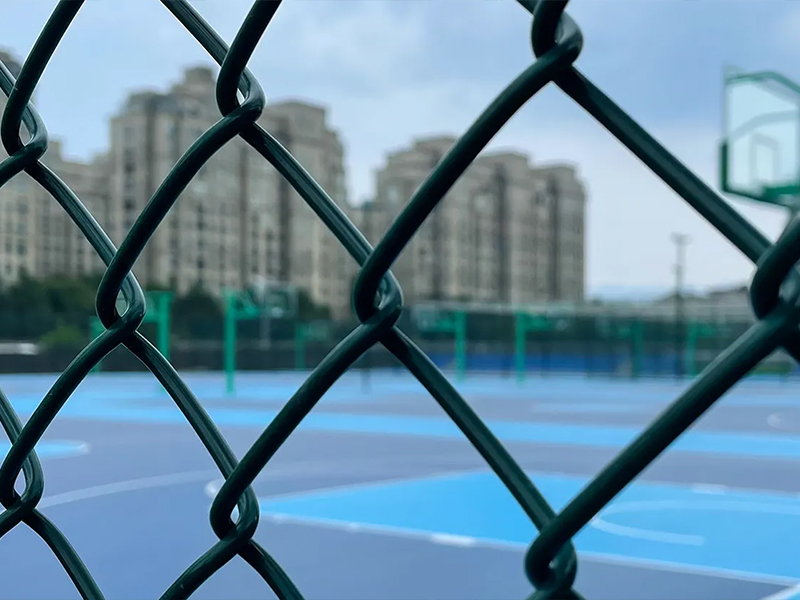 UHS PE Plastic-coated Wire Mesh Fence