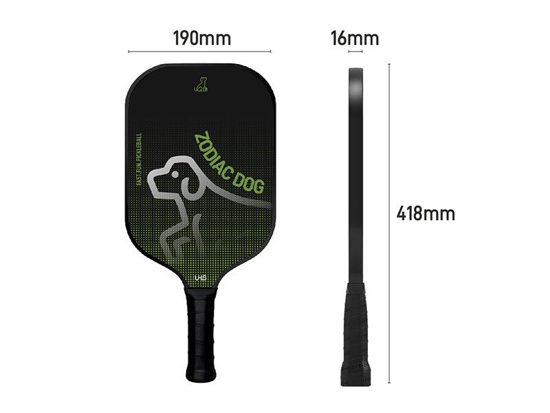 T700 Carbon Fiber Matte Finish Zodiac Pickleball Paddle