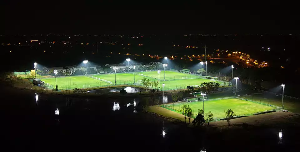 VR Panorama Case: Yangcheng Lake Peninsula Football Park