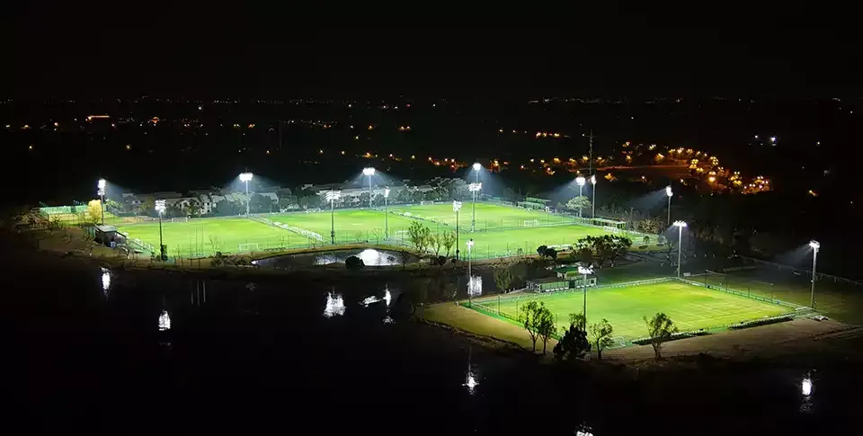 VR Panorama Case: Yangcheng Lake Peninsula Football Park