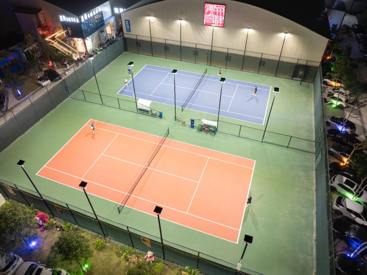 UHS Tennis Court Project Case | Beihai’s New Sports Landmark — Where Movement Becomes the Pulse of the City