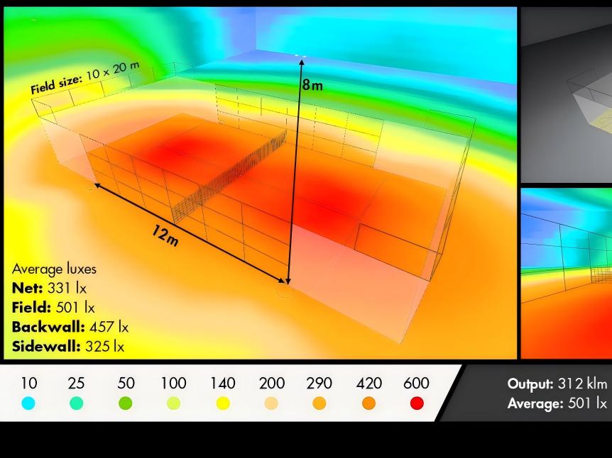 UHS Padel Solutions: Professional Outdoor Lighting for World-Class Courts
