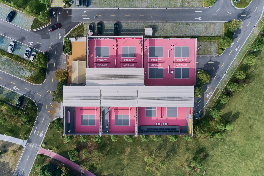 Custom Pickleball Court Project in China: Huzhou Saidian Pickleball Center by UHS Sports