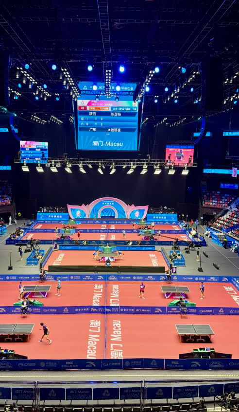 Weaving Light and Shadow, Chasing the Silver Ball — UHS Illuminates the Table Tennis Spectacle of the 15th National Games Weaving Light and Shadow, Chasing the Silver Ball — UHS Illuminates the Table Tennis Spectacle of the 15th National Games