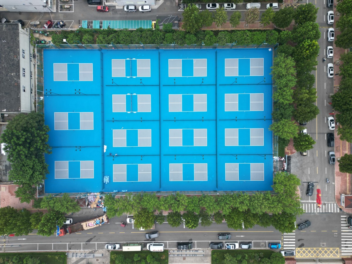 UHS Pickleball Court Project Case | Shandong Provincial Sports Center Pickleball Theme Park