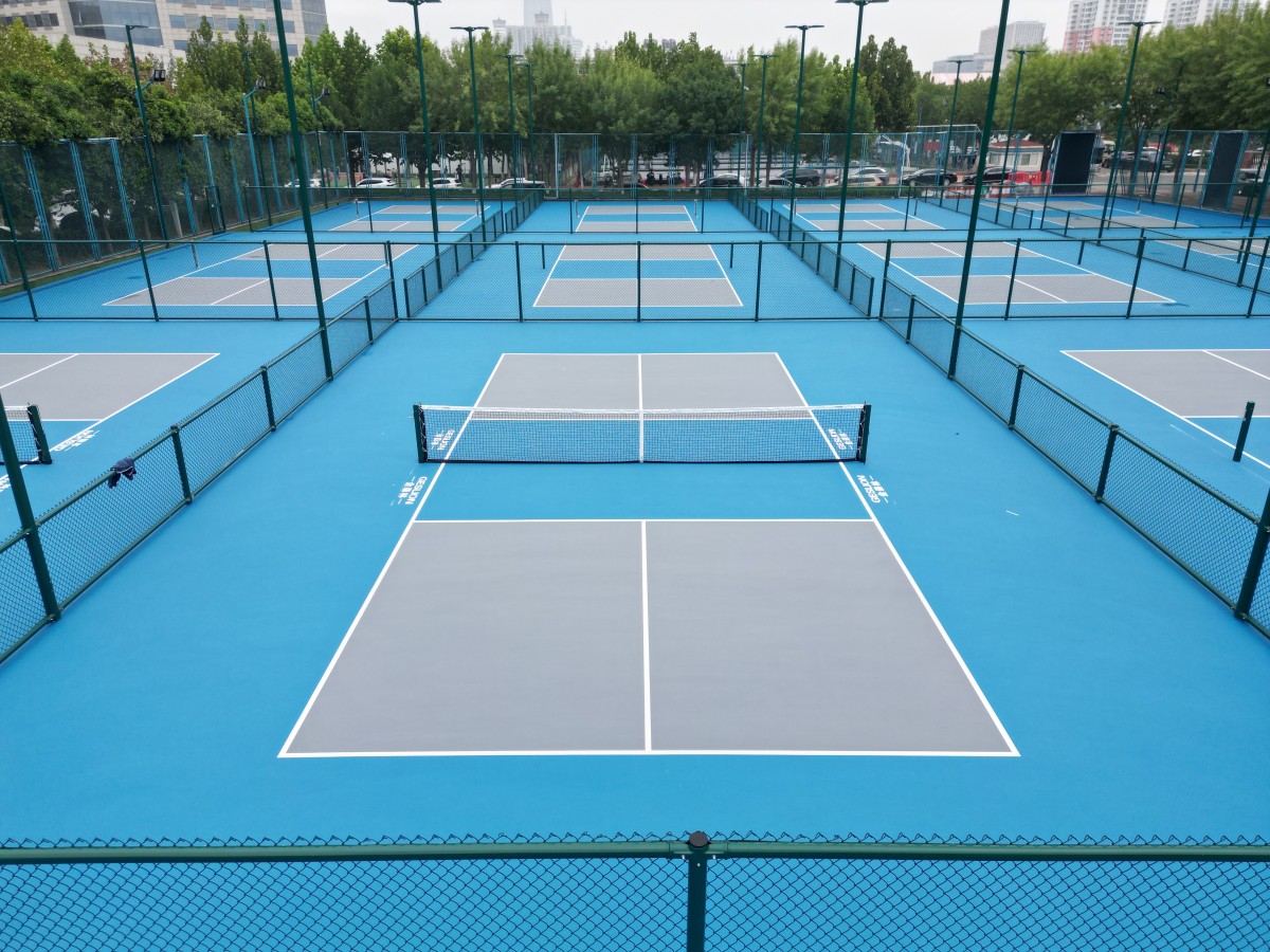 UHS Pickleball Court Project Case | Shandong Provincial Sports Center Pickleball Theme Park