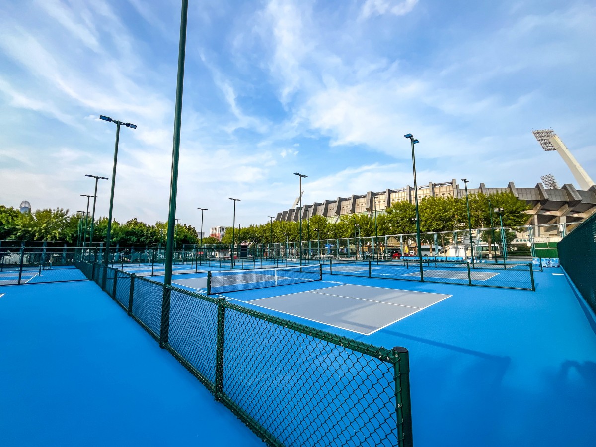 UHS Pickleball Court Project Case | Shandong Provincial Sports Center Pickleball Theme Park