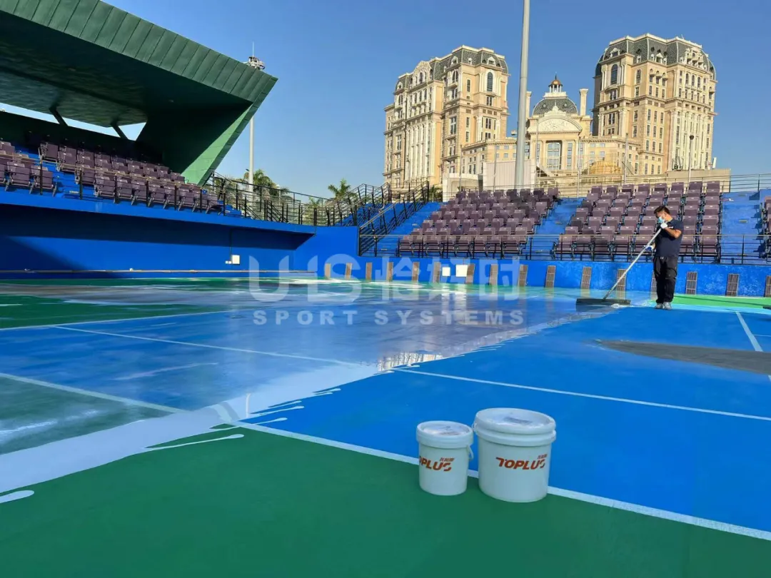 Tennis Court Renovation Case Study | How UHS Transformed Two Professional Tournament Venues