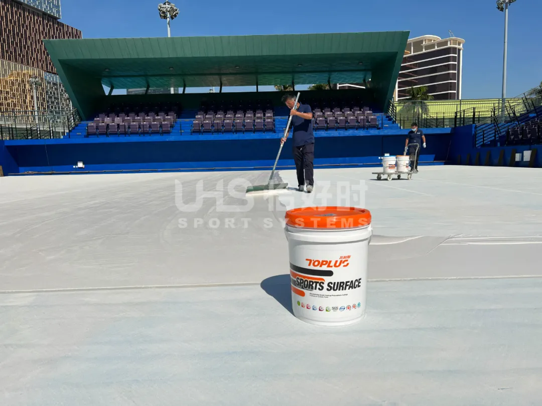 Tennis Court Renovation Case Study | How UHS Transformed Two Professional Tournament Venues