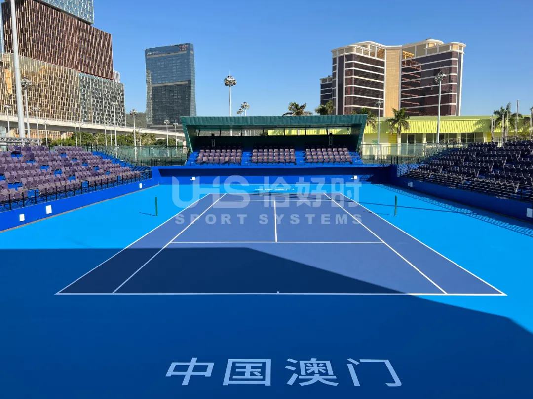 Tennis Court Renovation Case Study | How UHS Transformed Two Professional Tournament Venues