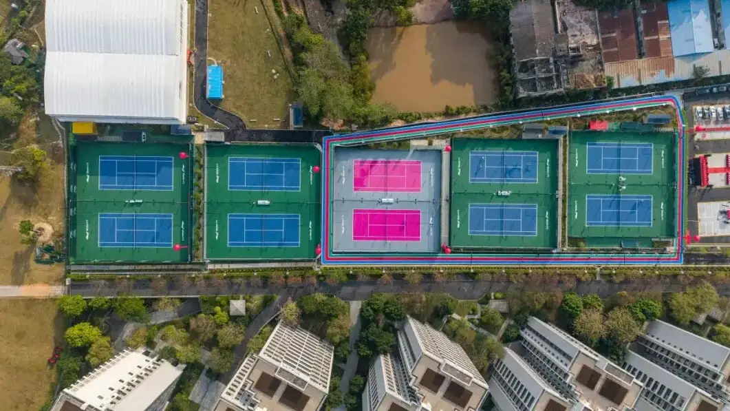 UHS Tennis Court Solutions – Project Case Study | Li-Ning · Jiabaihui Tennis