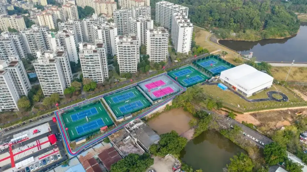 UHS Tennis Court Solutions – Project Case Study | Li-Ning · Jiabaihui Tennis