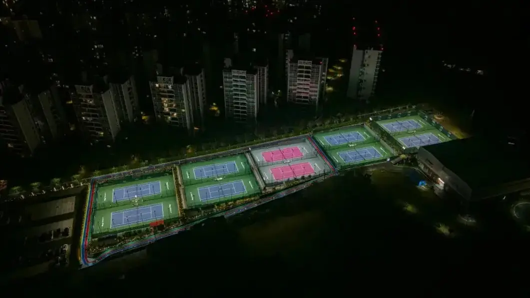 UHS Tennis Court Solutions – Project Case Study | Li-Ning · Jiabaihui Tennis