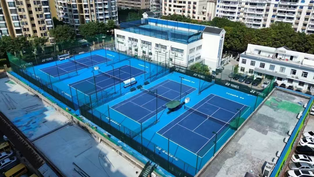 Huashang Rhythm Tennis Center | UHS Shenzhen Tennis Court Solution – Project Case Study