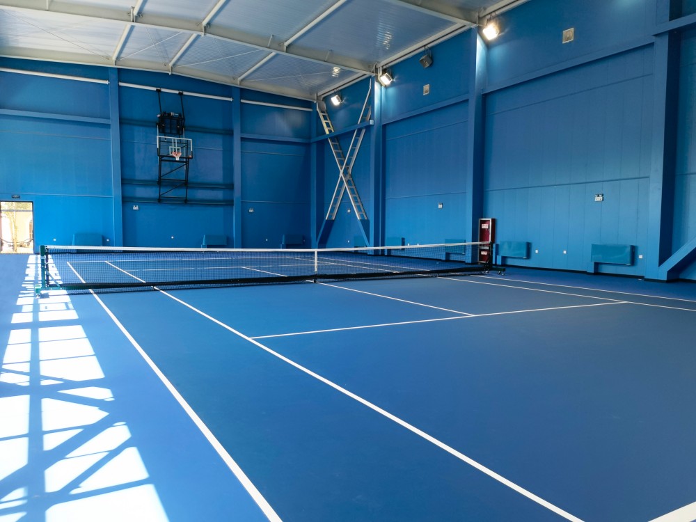 UHS Aluminum Alloy Mobile Tennis Post – Ideal for Tournaments, Clubs, and Multi-Purpose Venues