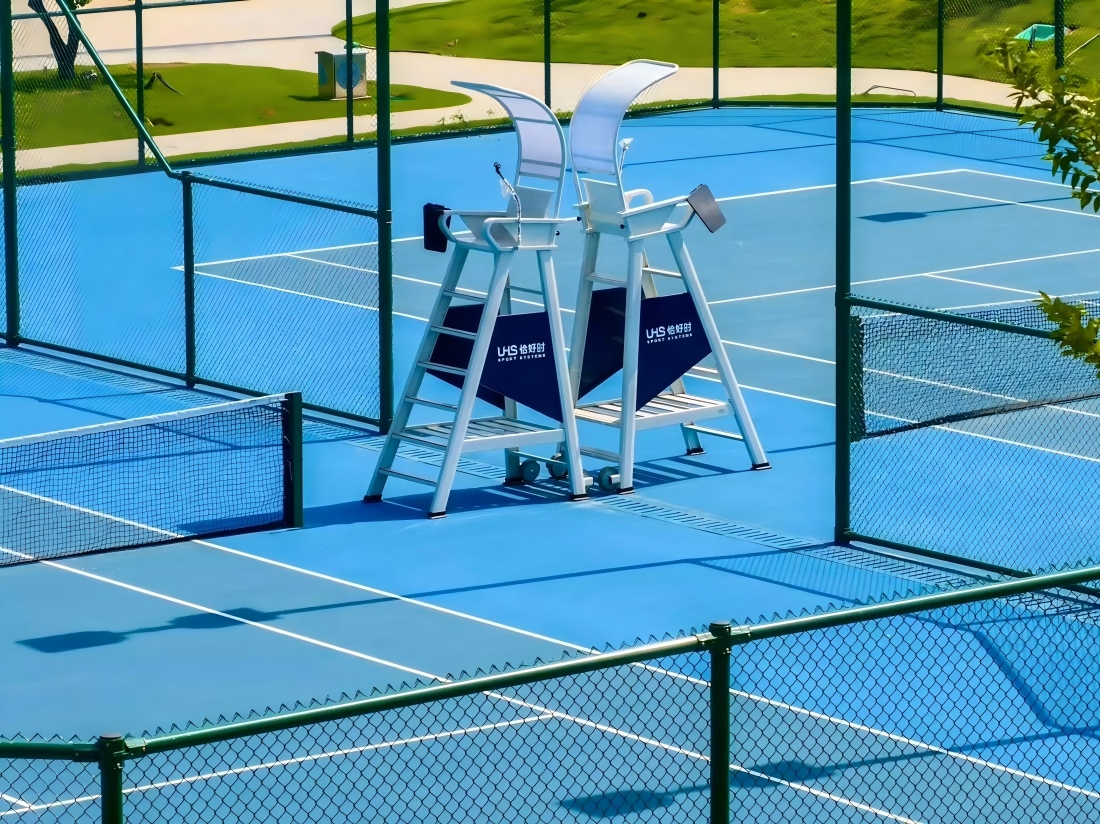 UHS TP-1000 Referee Chair Debuts at Mubadala Abu Dhabi Open 2026