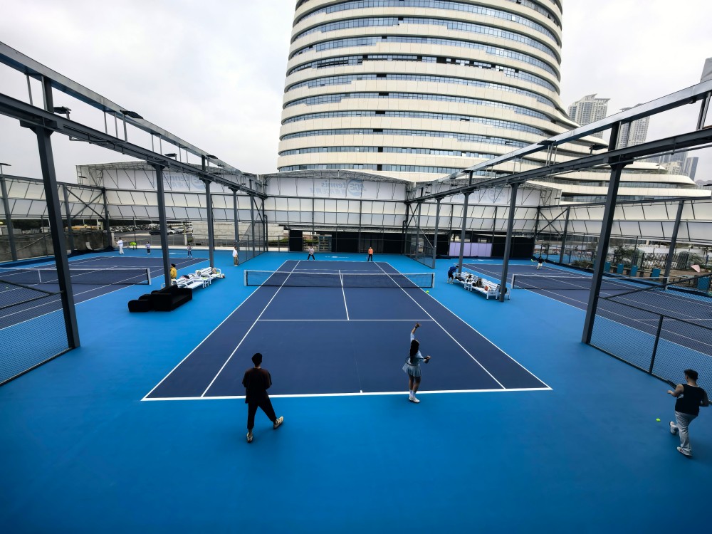 Professional Tennis Court Construction in Nanning Wuxiang: How UHS Delivered a Full-Set Facility Solution for Match Point Club Professional Tennis Court Construction in Nanning Wuxiang: How UHS Delivered a Full-Set Facility Solution for Match Point Club
