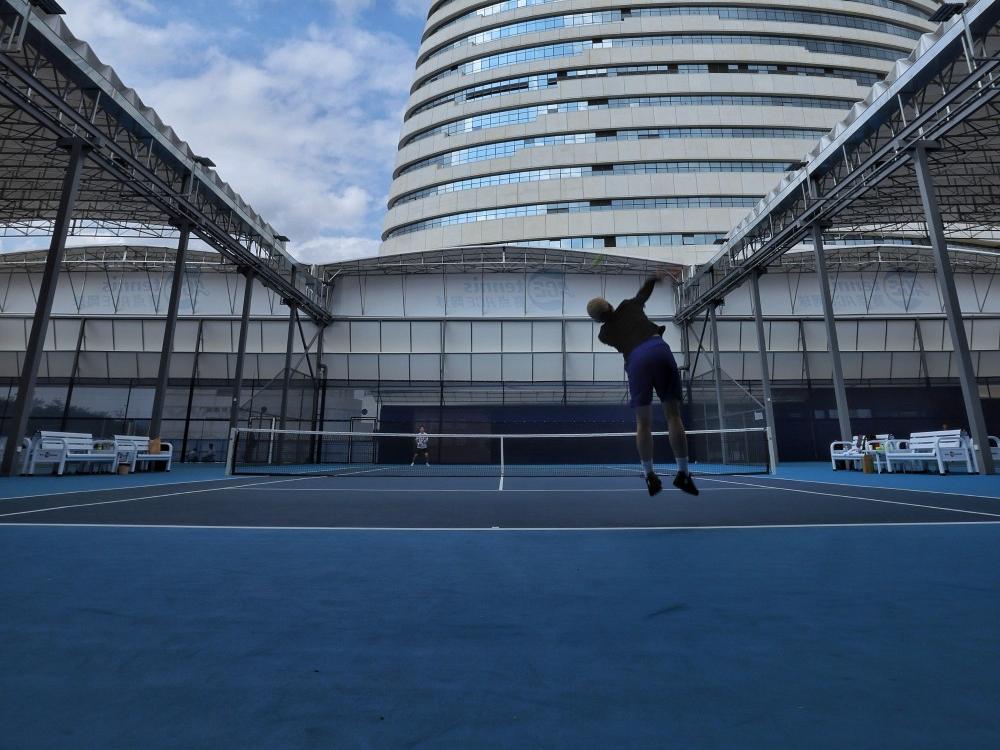 Professional Tennis Court Construction in Nanning Wuxiang: How UHS Delivered a Full-Set Facility Solution for Match Point Club