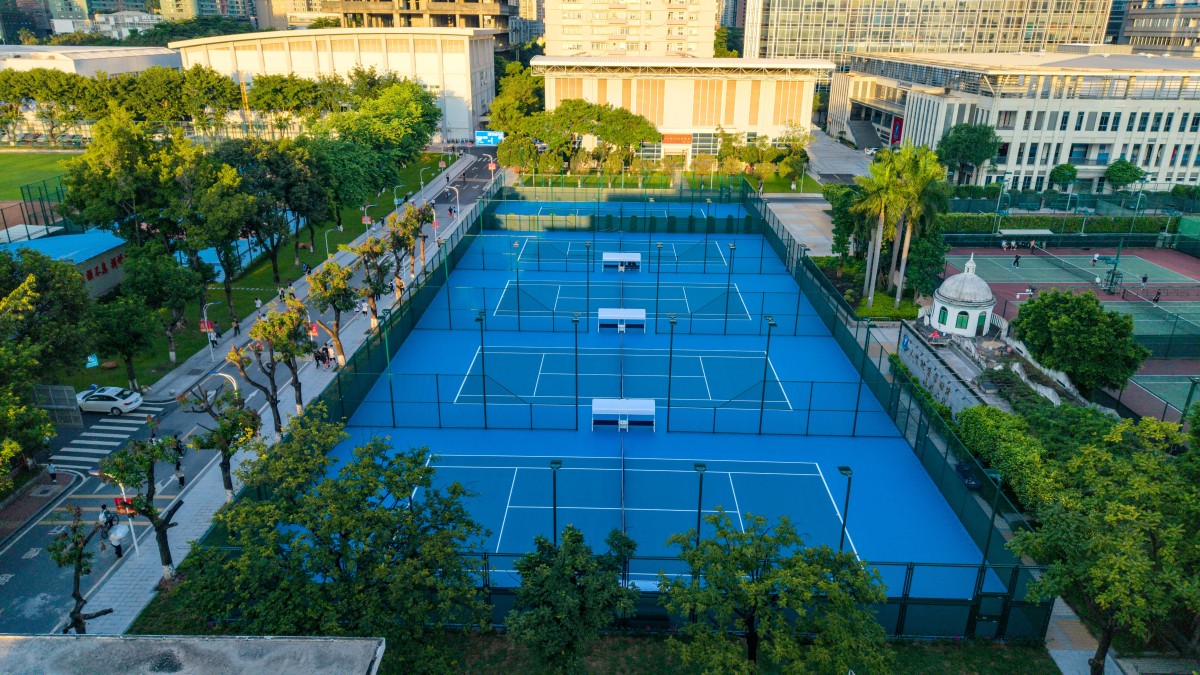 Elevating Excellence: UHS Transforms Guangzhou Sport University’s Tennis Arena into a World-Class Training Hub