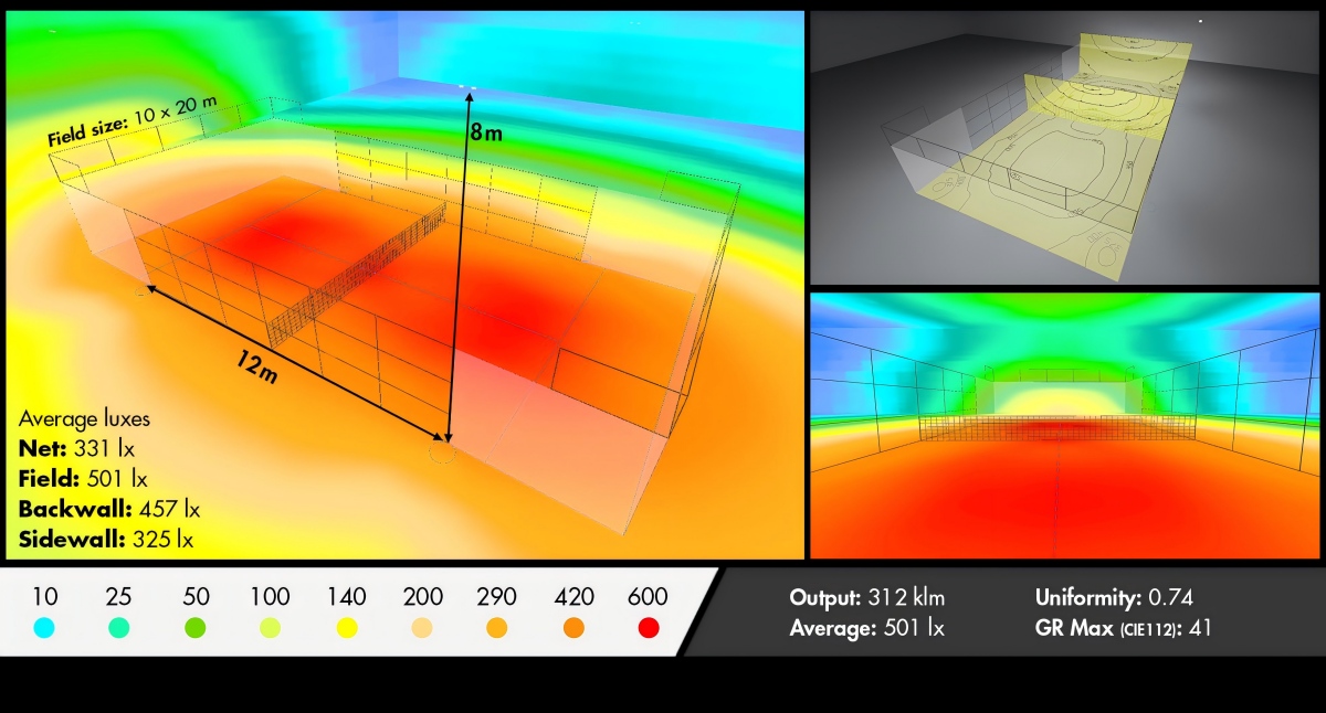 UHS Padel Solutions: Professional Outdoor Lighting for World-Class Courts