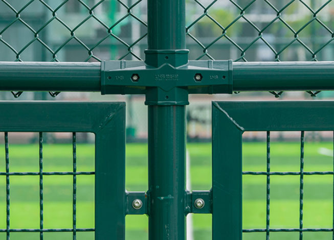 Tennis court fencing